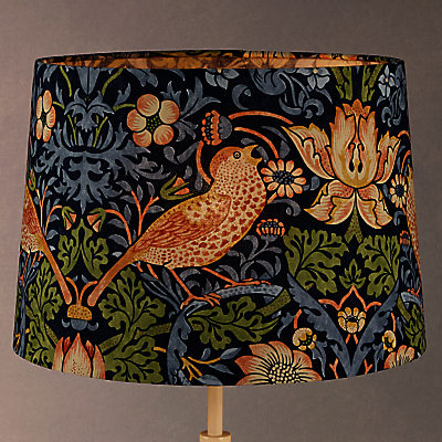 Sanderson William Morris Strawberry Thief Lampshade Indigo Sanderson William Morris Strawberry Thief Lampshade Indigo